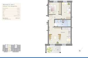 3-Zimmer mit Südbalkon in Elbnähe! – Moritzburger Straße 52, 1127 Pieschen-Süd, Dresden – Vorschaubild 3