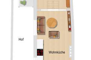 Modernisierte 1,5 Zimmer Wohnung mit Balkon in der Altstadt – Wahmstraße 68, 23552 Innenstadt, Lübeck – Vorschaubild 14