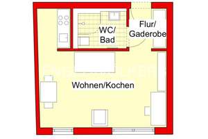 Stilvolle 1-Zimmer-Wohnung in Bayenthal mit moderner Einbauküche – Die vollständige Adresse der Immobilie erhältst du vom Anbieter., 50968 Bayenthal, Köln – Vorschaubild 6