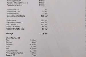 Charmantes Reiheneckhaus in toller Lage mit großer Garage und geplfegten Garten – Die vollständige Adresse der Immobilie erhältst du vom Anbieter., 55246 Mainz-Kostheim, Wiesbaden – Vorschaubild 6
