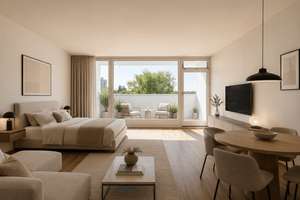 Charmantes 1-Zimmer-Zuhause mit Westbalkon – Die vollständige Adresse der Immobilie erhältst du vom Anbieter., 81477 Solln, München – Vorschaubild 7
