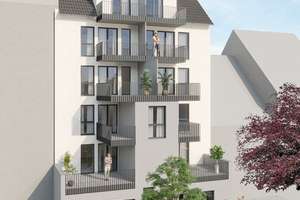 Exklusiv & zentral: Neubau-Maisonette mit Garten in Mühlburg