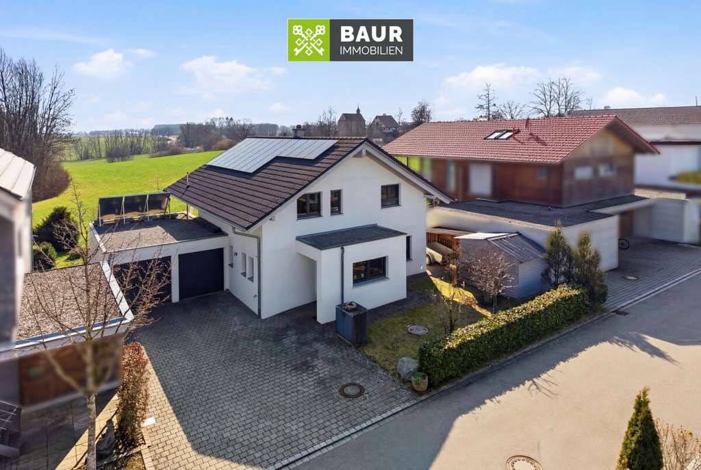 Immobilie in Kißlegg - 360° | Wohnen mit Komfort in Kißlegg: Modernes EFH mit Doppelgarage und Personenaufzug! - Bild 0