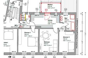 Wohnen mit Charakter: 3-Zimmer-Wohnung in Erfurt-Hochheim – Drei-Quellen-Straße 29, 99094 Hochheim, Erfurt – Vorschaubild 2