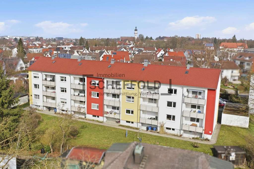 Immobilie in Laupheim - Neustart! Stadtnahe 3,5 Zimmer Wohnung mit Sonnenbalkon - Bild 2