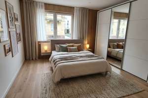 Familienfreundliche kernsanierte große 91qm helle 3-Zimmer-Wohnung mit Terrasse Einbauküche zentral