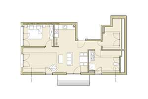 Wohnensemble "Schönauer Weg" 2 Zimmer-Dachterrassenwohnung - Whg 10 – Schönauer Weg 10, 81825 Waldtrudering, München – Vorschaubild 5
