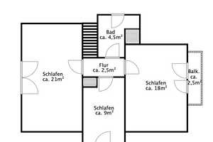 STUDENTEN: Haus als WG - 6x Zimmer - 5x Schlafzimmer - 2x Duschbad / WC - Garten - Terrasse - Balkon – Mainz – Vorschaubild 3
