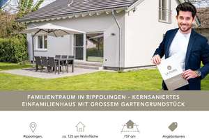 LFI | Ein echter Familientraum - saniertes Einfamilienhaus mit schönem Garten in Rippolingen – Die vollständige Adresse der Immobilie erhältst du vom Anbieter., 79713 Bad Säckingen – Vorschaubild 1