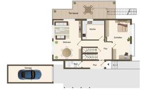 Gepflegtes Zweifamilienhaus mit Gartenidylle - Wohnen in ruhiger Lage von Wellingsbüttel – Die vollständige Adresse der Immobilie erhältst du vom Anbieter., 22391 Wellingsbüttel, Hamburg – Vorschaubild 19