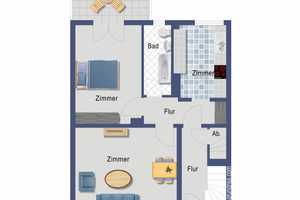 zwei freie 2 Zi + Dachbodenanteil als Ausbaureserve in 2 Familienhaus mit Garten – Ottostr. 52, 30519 Hannover – Vorschaubild 4