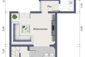 Blömker! Traum für Handwerker: Reihenmittelhaus mit Garten und ausgebautem Dachgeschoss in Hassel! – Die vollständige Adresse der Immobilie erhältst du vom Anbieter., 45896 Hassel, Gelsenkirchen – Vorschaubild 14