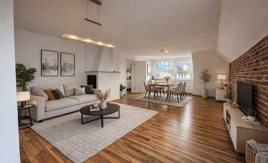 Westliches-Ringgebiet: Helle Wohnung mit Garage und bester Anbindung