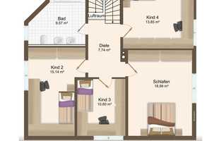 Nachhaltig wohnen: Massivhaus mit PV-Anlage, Wärmepumpe & Lüftungsanlage (Klasse A) – Bayreuth (Kreis) – Vorschaubild 23
