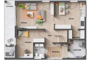 Bad Nauheim: Stadtvilla in bester Lage – stilvoll wohnen auf ca. 176 m² Wohnfläche – Die vollständige Adresse der Immobilie erhältst du vom Anbieter., 61231 Bad Nauheim – Vorschaubild 8