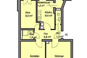 Schöne 3 Zimmer Wohnung in angesagten St. Johannis – Helenenhof 3, 90419 Nürnberg – Vorschaubild 14