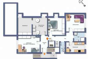 Attraktive 2-Zimmer-Einliegerwohnung mit All-inclusive-Angebot in ruhiger Lage von Neu-Ulm/Finningen – Am Grünen Berg 5, 89233 Neu-Ulm – Vorschaubild 23