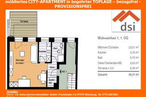 Möbliertes City-Apartment mit Terrasse Köln Innenstadt - bezugsfrei – Hohe Straße 12, 50667 Altstadt/Süd, Köln – Vorschaubild 16