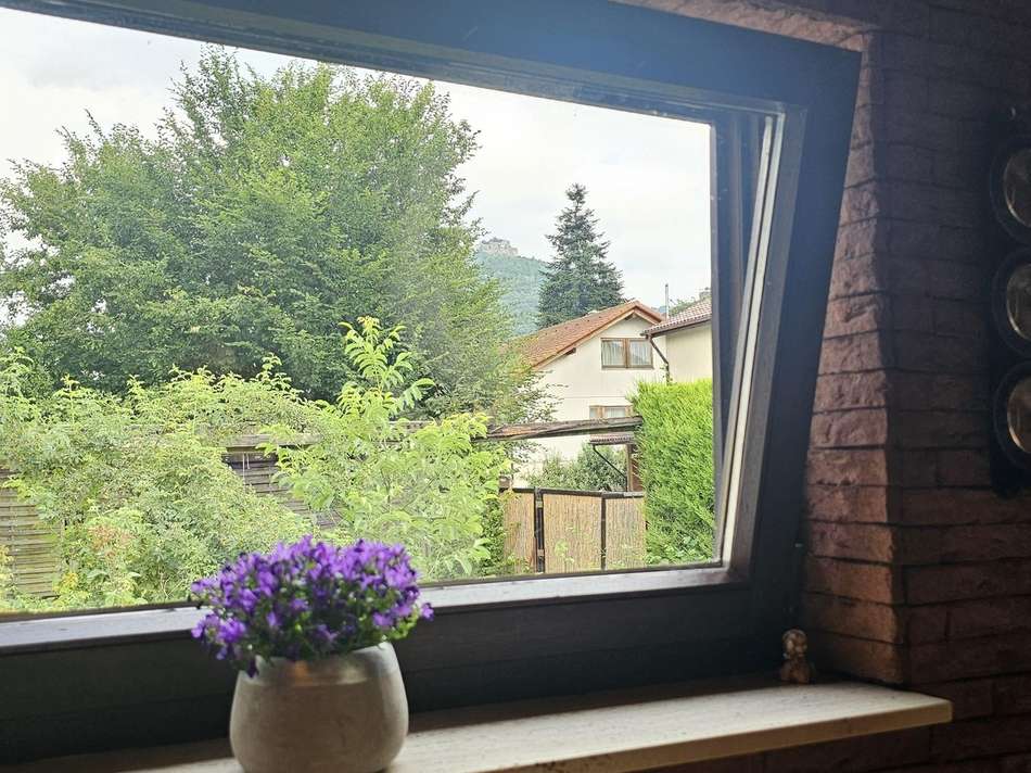 Blick auf Hohen Neuffen