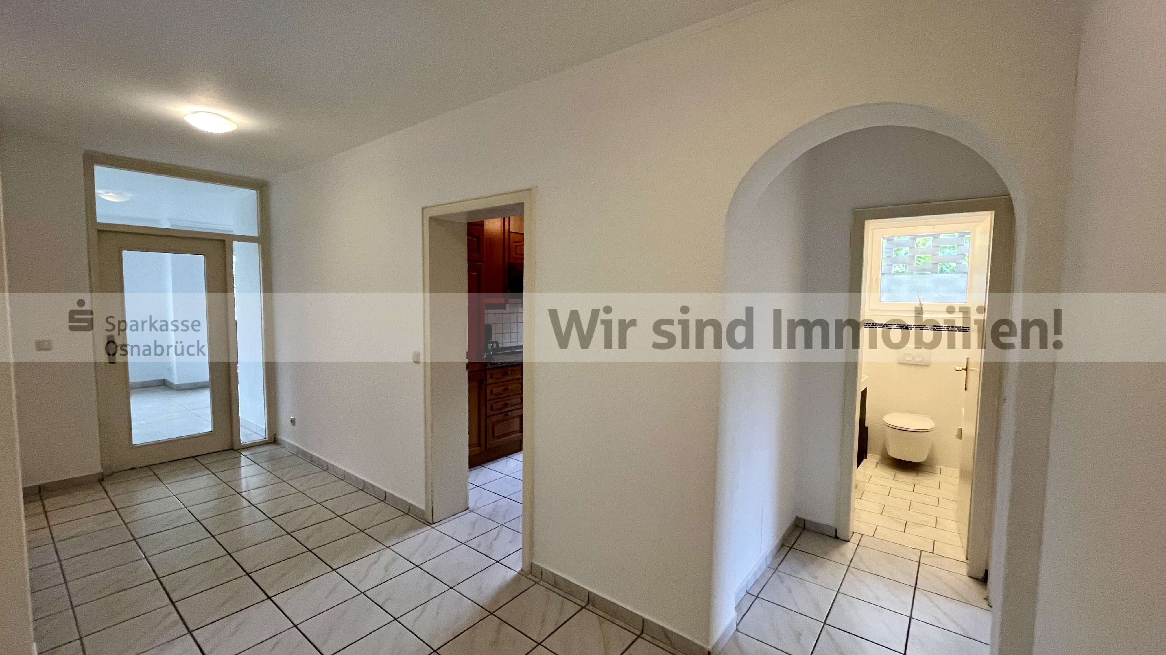 Immobilie in Wallenhorst - Balkon, Keller, Garage und Sitzecke im Garten - Bild 10