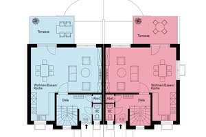 Neubauprojekt in Hochdorf, schöne DHH, 2 Terrassen, Balkon, Garten, KfW55, Carport und Stellplatz – Die vollständige Adresse der Immobilie erhältst du vom Anbieter., 73269 Hochdorf – Vorschaubild 8