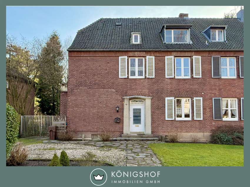 Wohen im Tiergartenviertel! Charmantes Backsteinhaus mit viel Entwicklungspotenzial, Krefeld – Bild 1