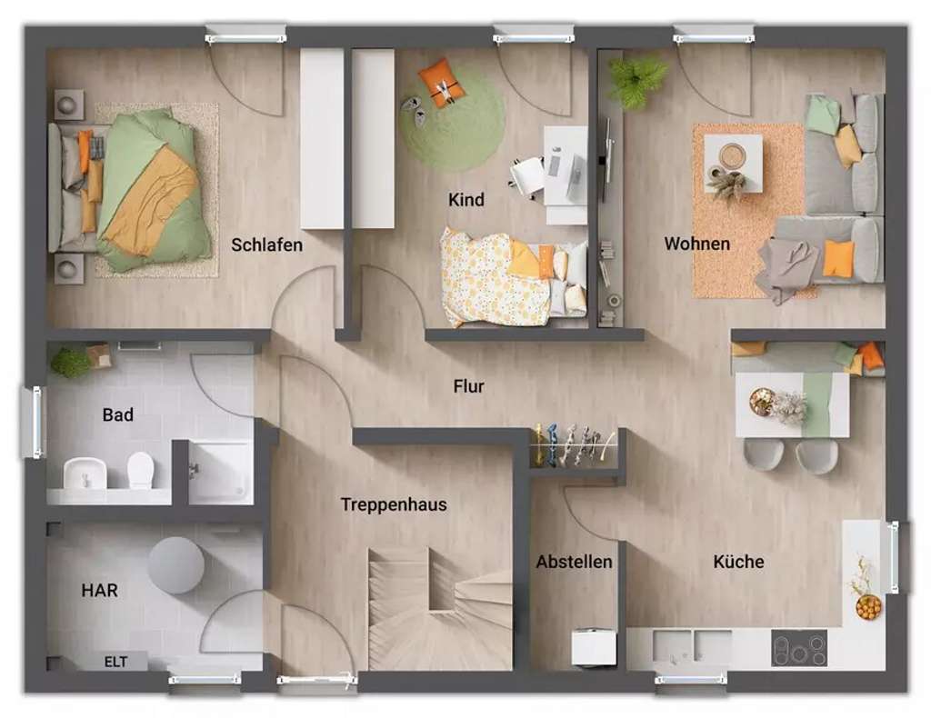 Immobilie in Lünen - Gemeinsam leben: Modernes Mehrgenerationenhaus!! Wir bauen massiv, schnell und in bester Qualität! - Bild 3
