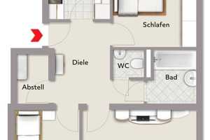 3-Zimmer-Wohnung "ganz oben" im Stadtteil Nbg.-Eberhardshof – Nürnberg – Vorschaubild 9