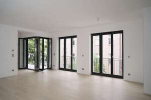 BOXI 12: Neubauwohnung mit Wohnküche, Balkon zum Hof und Aufzug direkt in die Wohnung