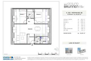 Lichtdurchflutete 3-Zimmer-Wohnung mit Flair – Die vollständige Adresse der Immobilie erhältst du vom Anbieter., 20537 Borgfelde, Hamburg – Vorschaubild 2