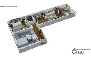 Neuwertig renovierte, schön geschnittene 2-Zimmer-Wohnung (2.OG) mit Blick ins Grüne direkt am Park – Elisabeth-Dane-Straße 4, 81829 Messestadt Riem, München – Vorschaubild 12
