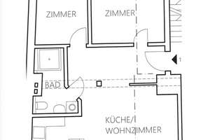 Charmante 3-Zimmer Wohnung mit Terrasse, Garten und Einbauküche nähe Lindenauer Markt – Odermannstraße 3, 4177 Altlindenau, Leipzig – Vorschaubild 9