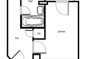 Zentrale Lage! Sanierte/Renovierte 2-Zimmer-Wohnung Anmeitung ab 02.11.2026 – 60431 Ginnheim, Frankfurt am Main – Vorschaubild 7