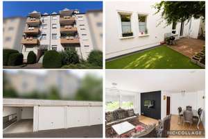 Vermietete ca. 91 qm Erdgeschosswohnung mit Terrasse & Garage
