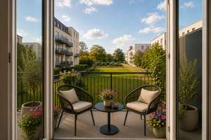 Sunny Living: Helle 2-Zimmer-Wohnung mit Balkon – provisionsfrei – Platz des 4. Juli 6, 14167 Lichterfelde, Berlin – Vorschaubild 9