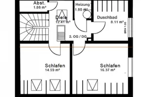Idyllisches bezugsfertiges Haus in schöner Lage mit 4 Schlafzimmer/ ohne Provision/ 615000 € VB – Offenbach (Kreis) – Vorschaubild 29