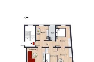 Ideal für die kleine Familie // 2.OG rechts – Schillerstr. 41, 38440 Stadtmitte (Ortsteil), Wolfsburg – Vorschaubild 5