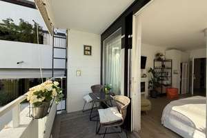 Zum 15.6/1.7 *Möblierte sonnige Wohn-Oase. Münchner Freiheit. Ruhig mit West-Loggia, TG-Stellplatz. – Die vollständige Adresse der Immobilie erhältst du vom Anbieter., 80802 Münchner Freiheit, München – Vorschaubild 6