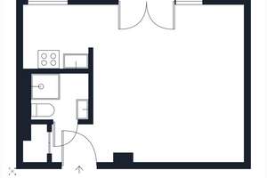 Westend: Studio-Apartment mit französischem Balkon – 14052 Westend, Berlin – Vorschaubild 13