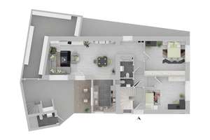 Moderne und gemütliche 3 Zimmerwohnung mit Terrasse im Stuttgarter Süden – Böhmisreuteweg 21, 70199 Südheim, Stuttgart – Vorschaubild 8