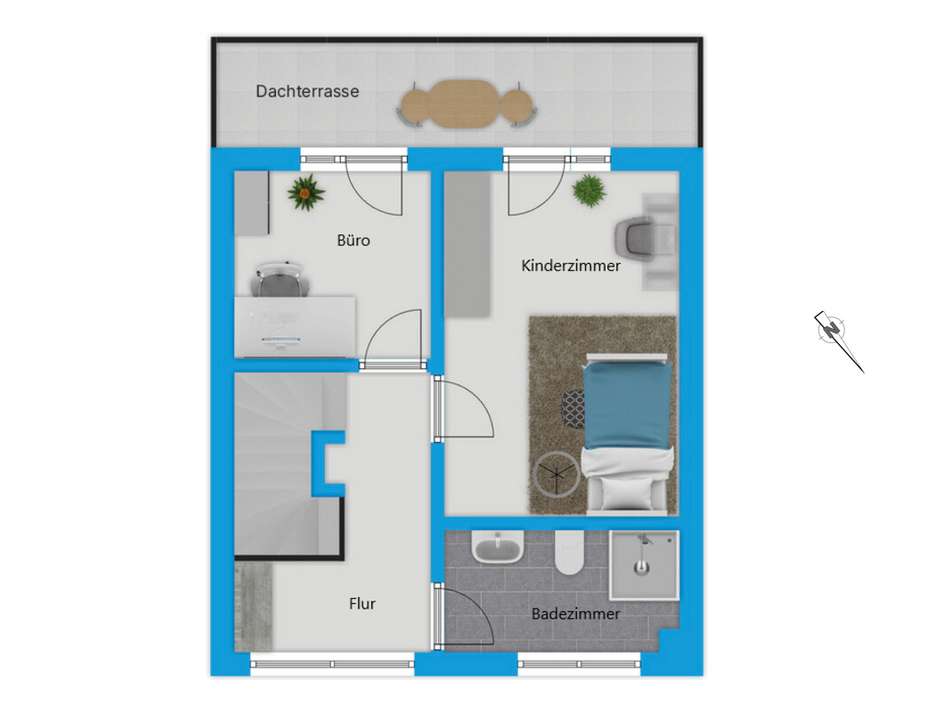 Grundriss DG