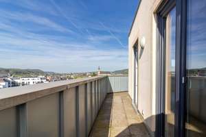 Blick über die Stadt- Altersgerechte helle Penthousewohnung an der Fußgängerzone – Die vollständige Adresse der Immobilie erhältst du vom Anbieter., 54292 Nord, Trier – Vorschaubild 19
