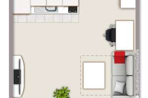 Exklusive möblierte 1-Zimmer Wohnung direkt in der Innenstadt – Wilhelmstraße 74, 38100 Innenstadt, Braunschweig – Vorschaubild 5