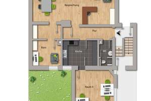 *** 3 Parteienhaus mit 2 Wohnungen, 1 Büro + Atelier mit Garten! *** – Die vollständige Adresse der Immobilie erhältst du vom Anbieter., 86420 Diedorf – Vorschaubild 27
