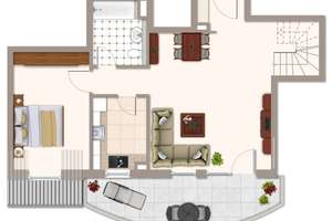 HEGERICH: Stilvolle 2,5-Zimmer-Dachgeschosswohnung mit Galeriepotenzial in München-Waldtrudering! – Die vollständige Adresse der Immobilie erhältst du vom Anbieter., 81827 Waldtrudering, München – Vorschaubild 17