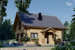 Fertighaus aus Holz (isoliert) 79 m² Wohnfläche – Die vollständige Adresse der Immobilie erhältst du vom Anbieter., 69242 Mühlhausen – Vorschaubild 1