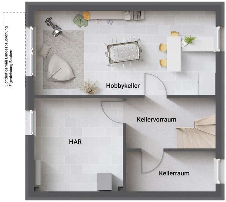 Stadthaus 100 Grundriss Kel...