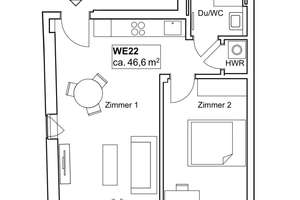 Nachmiete gesucht! Schöne und breite 2-Zimmer-Wohnung in Berlin Pankow – Florastraße 12a, 13187 Pankow (Ortsteil), Berlin – Vorschaubild 2