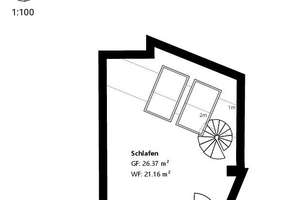 AIGNER - Modernes Wohnen auf zwei Ebenen: Charmante Dachgeschossmaisonette mit Charakter – Die vollständige Adresse der Immobilie erhältst du vom Anbieter., 81379 Obersendling, München – Vorschaubild 8
