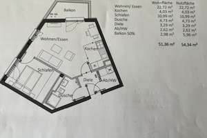 Moderne 2-Zimmer-Dachgeschosswohnung mit Balkon & Garagenstellplatz – Colmdorfstrasse 13, 81249 Aubing-Süd, München – Vorschaubild 4